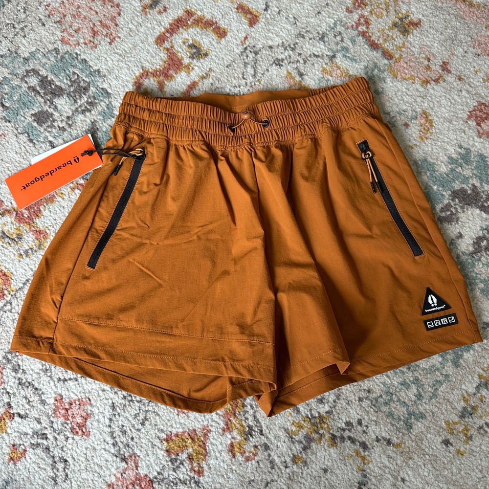 Bearded Goat Women’s Alpina Shorts - Rust M